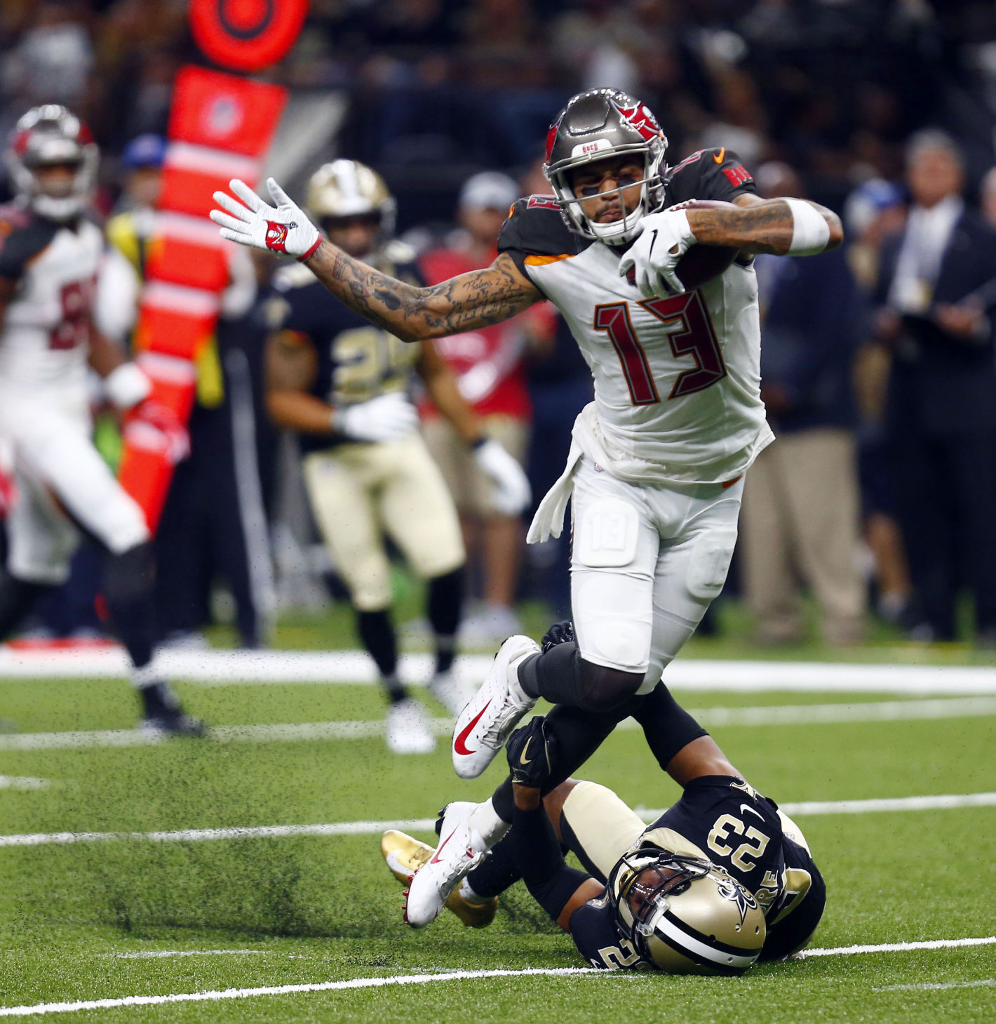 APTOPIX Buccaneers Saints Football